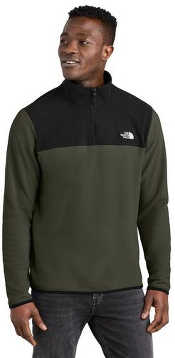 The North Face Adult Unisex 100% Recycled Polyester Glacier 1/4 Zip Fleece Jacket